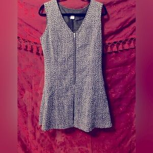 Black & white houndstooth dress